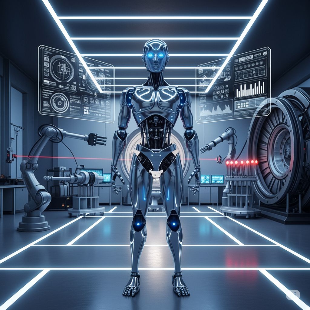 Абстрактне зображення штучного інтелекту