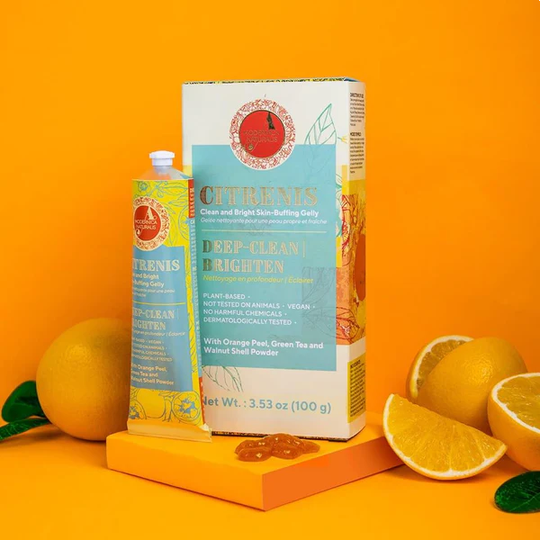 Citrenis Clean and Bright полірувальний гель для шкіри