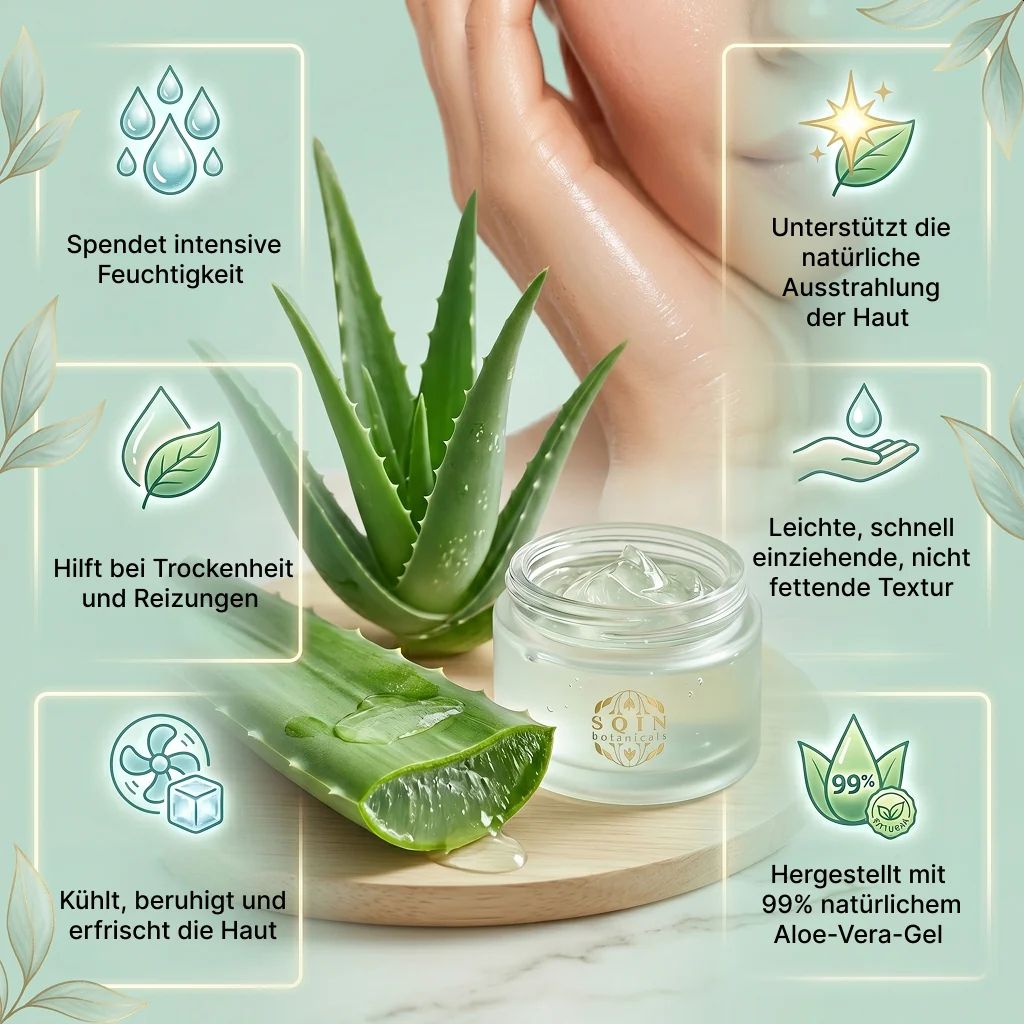 SQIN Botanicals Aloe Vera Gel Set 225 ml