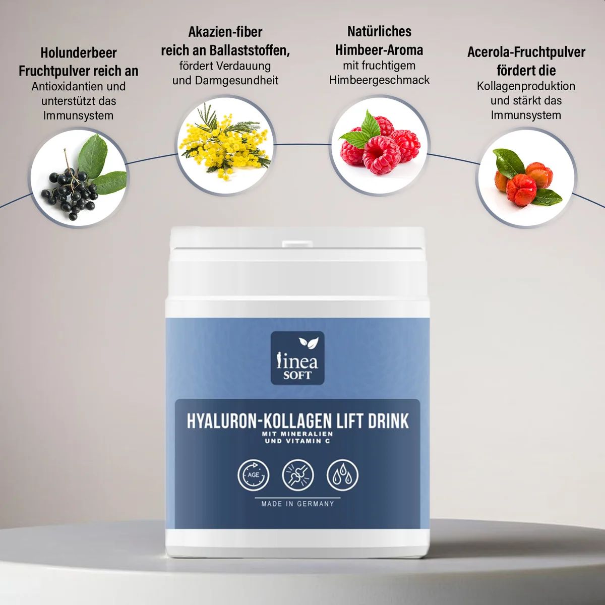Hyaluron and Collagen Anti-Aging Lift Drink